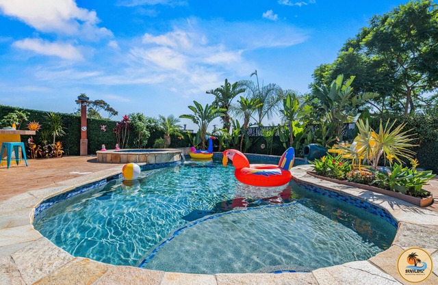 Summer Fun: Tulum-Style 5BR/3BA, Pool, Spa & Games!