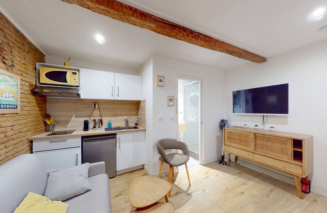 Classified studio in the heart of Les Carmes
