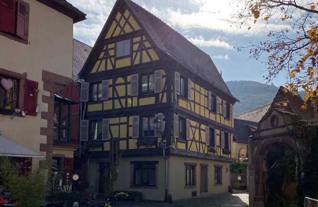 Coeur d'Alsace 3 en una encantadora casa de entramado de madera