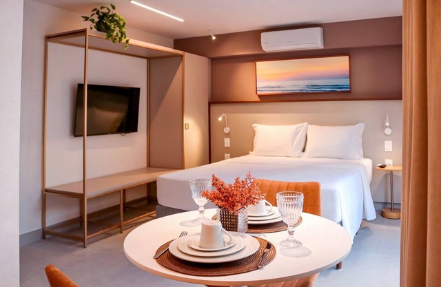 Estudio Comfort con Balcón - Vista Parcial Mar
