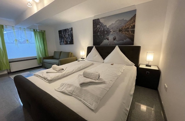 Comfortable Apartment Froschkönig with own entrance and terrace