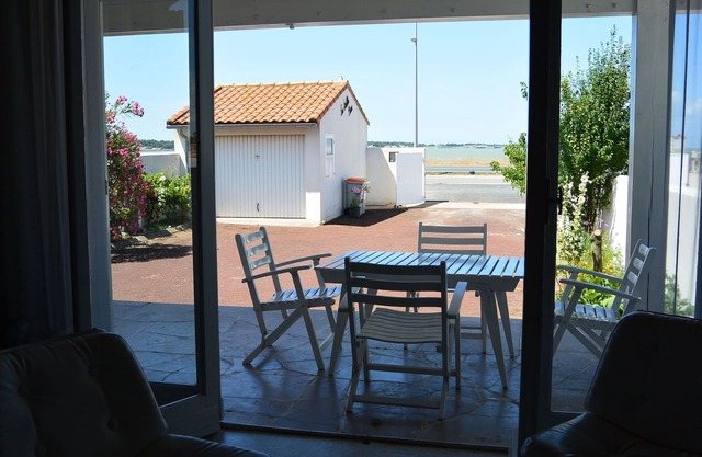 CASA CÓMODA CON VISTA AL MAR en la bahía de Rivedoux