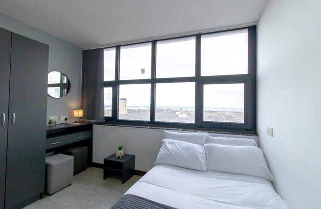 Cosy Budget Sunderland Studio with Great Views