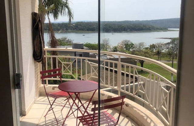 Complete apartment with the most incredible view of corumbá lake