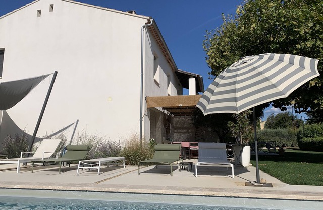 Contemporary air-conditioned villa with heated pool