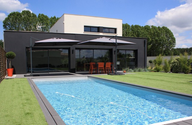 Casa contemporánea con piscina a 2 minutos de Burdeos