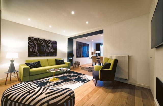 Apartamento contemporáneo de 1 dormitorio con jardín privado - Avenue Louise