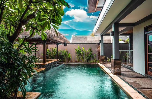 Contemporary sanctuary in elite Nusa Dua.