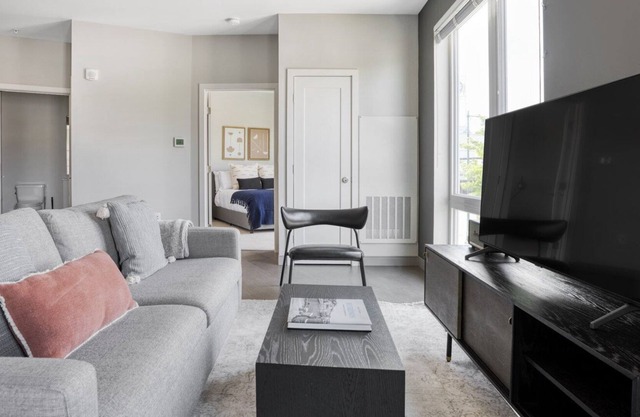 Cool Jamaica Plain 1BR w/ Gym & W/D, by Blueground