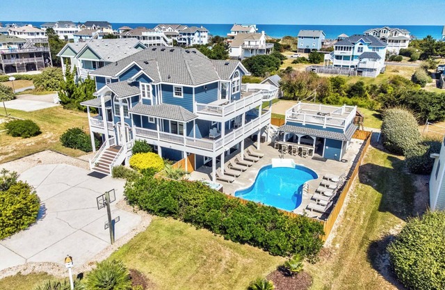 Corolla Coastin | 740 ft to the beach | Private Pool, Hot Tub