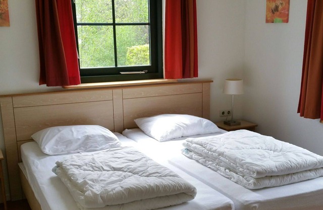 Acogedor apartamento en villa para 6 personas con WIFI, TV, mascotas permitida y aparcamiento
