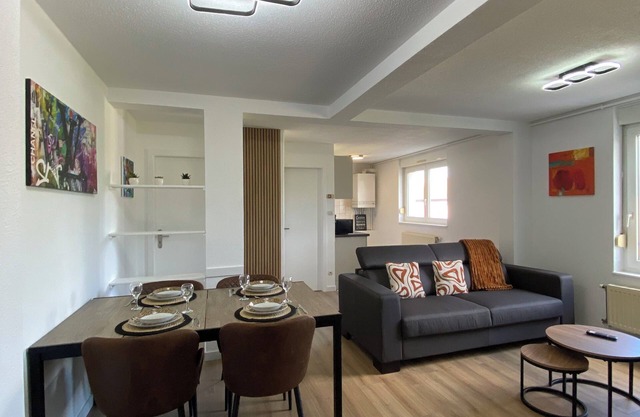 Cosy furnished apartment 10 minutes from Colmar's enchanting Christmas market