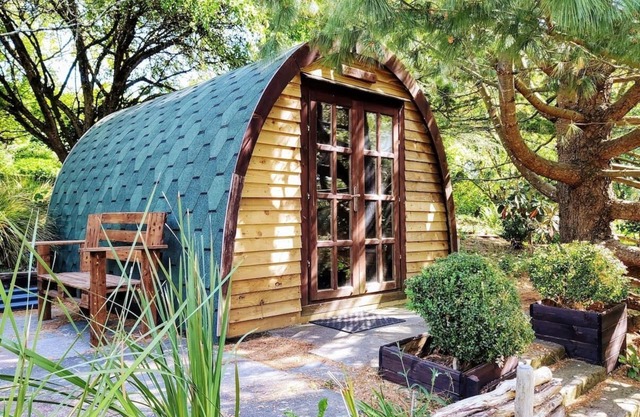 'Juniper' The Cozy Pod en The Greenhouse Spa Retreat - Glamping Cornwall