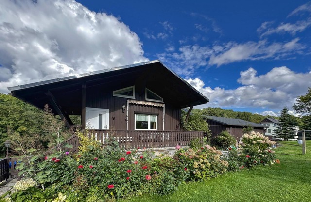 Cosy wooden chalet in the Ore Mountains