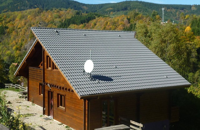 Cottage en un chalet de madera