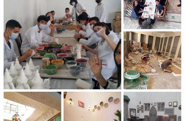 Cours de poterie ou cooking class avec logement ou no