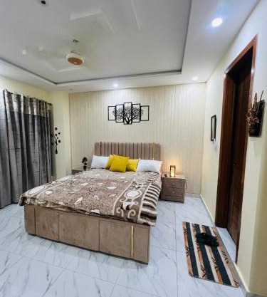 Cozy 1 bedroom furnished apartments Bahria Town Family Flats Rawalpindi Islamabad