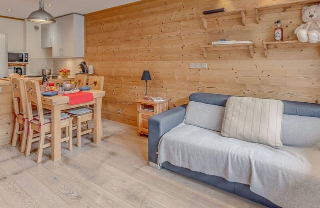 Apartamento acogedor en Tignes para 6 personas con balcón, cerca de pistas y centro