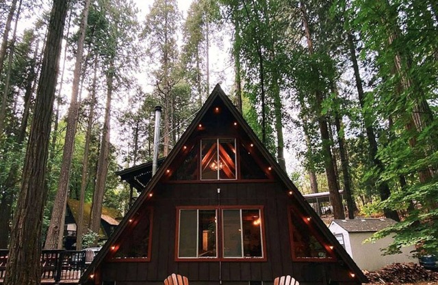 Cozy A-Frame cabin in Twain Harte - 30 min to Dodge Ridge ski resort!