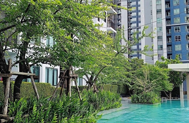 Cozy & Clean 1BR Poolside Room in Prime Area, On Nut, with Free-Wifi