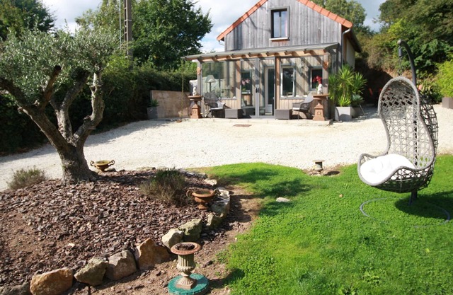 Acogedora casita con SPA, SAUNA, a 15 min del mar y Cherbourg