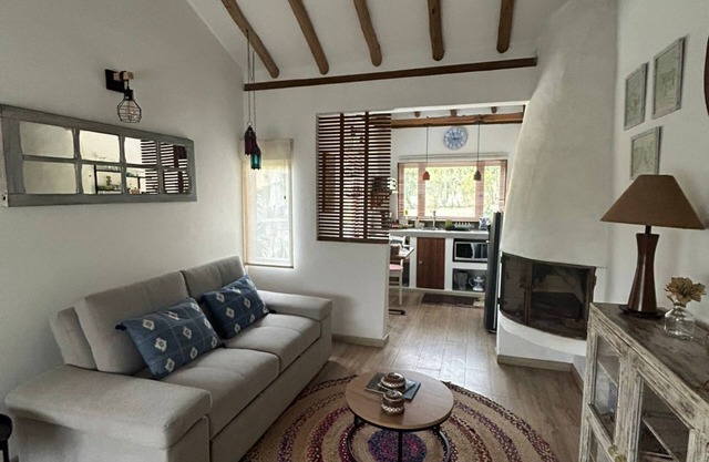 Refugio acogedor con jardín privado y vista a las montañas de Villa de Leyva.