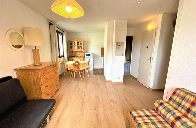 Estudio con montaña, 4 plazas, cerca de pistas y comercios, La Salle les Alpes