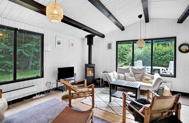 Cozy summer house in green surroundings