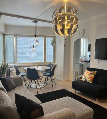Cozy two-room condo near bus- and railwaystation