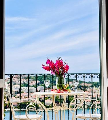 Dalmatian House, spacious stone terraces, balcony , views