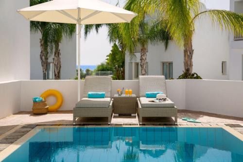 Dazzling Protaras Villa Villa Akame 3 Bedrooms Beachfront Private Outdoor Pool Furished Sun Terrace Ellinon