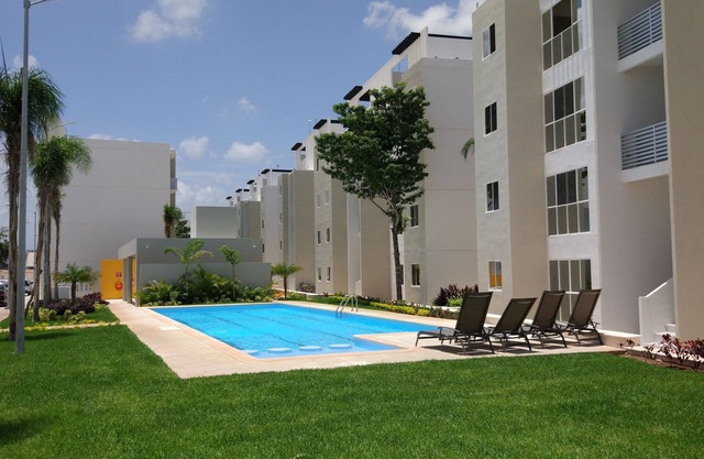 Departamento con Alberca y seguridad 24/7