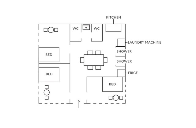 Design hotel near UenoAsakusa with 3 bedrooms / Kita-ku Tokyo