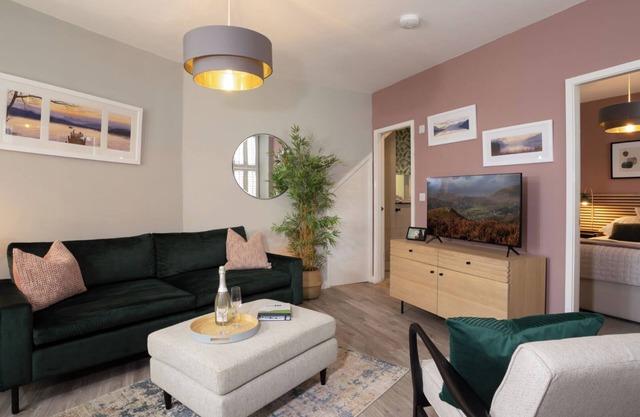 Acogedor apartamento de 1 dormitorio, en el centro de Ambleside con estacionamiento