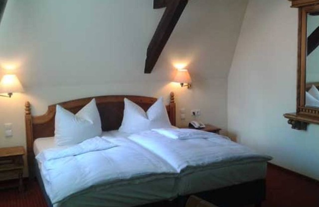 Doppelzimmer 3 Neubau, Dusche/ WC - Hotel Garni zum Alten Ratskeller Vetschau
