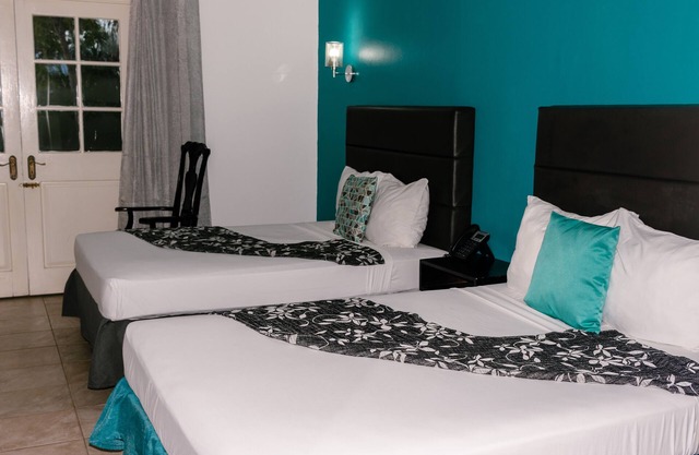 Double Bed Garden and Pool View
