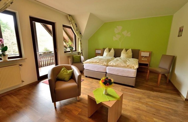 Habitación Doble con balcón - Landgasthof Baunhöller-Mühle