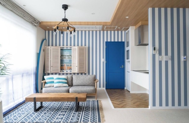 Double studio HAWAIAN CHILL for 1 night without / Kyoto Kyōto