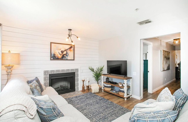 Downtown Riverside Condo with Pool.