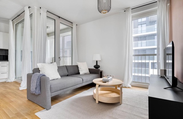 Dreamy Donaumarina 1BR w/ Balcony & Roof, nr metro U2, by Blueground
