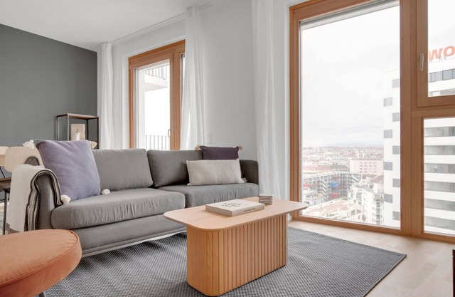 Dreamy Favoriten 3BR w/ Gym, Lounge & Elevator nr Metro, by Blueground