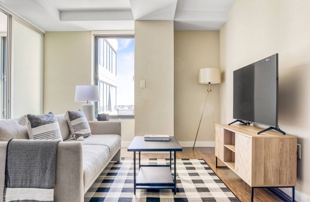 Dreamy Theatre District 1BR w/ Gym & W/D, near Boylston T, by Blueground
