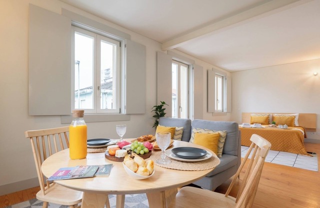 Dual Sunny Studios in Old Guimarães by HostWise