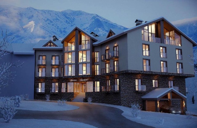 Duplex Apartment in New Gudauri near Gondola