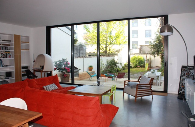 Echoppe renovado por el arquitecto de 23O m2 - 5 Ch en paz con jardín