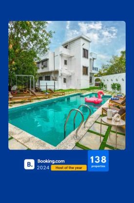 EKOSTAY - Amanta Villas- 15BHK & 21BHK with Complimentary DJ for 21BHK I 2 Pools I 2 Turfs