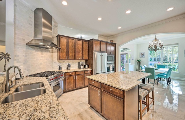 Elegant Home w/ Screened-In Patio & Fenced Yard