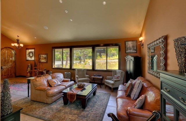 Casa de lujo! Invierno Tu Eres Slopeside, Verano Creekside.