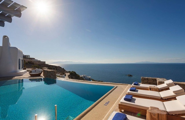 Elegante Villa de Mykonos | Villa Ulmo Deus IX | Piscina Privada | 3 Dormitorios | Vista maritima