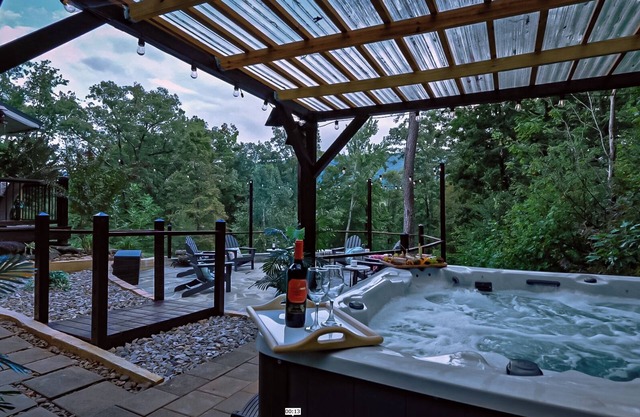 Smoky Mountain Wellness Retreat Zen Oasis SpaHotTub-pool table - DOGS-VIEWS